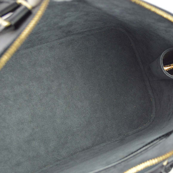 LOUIS VUITTON 1997 Black Epi Alma Handbag M52142 173143 - Picture 8 of 10
